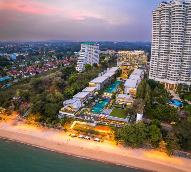 Na Jomtien, Pattaya Şehri, Sattahip Bölgesi, Chon Buri, Tayland, Güney Doğu Asya