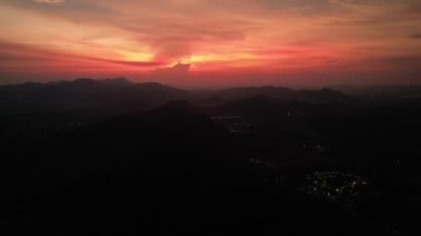 Khao Yai, Nakhon Ratchasima, Tayland, Güney Doğu Asya 'da lüks manzarası.