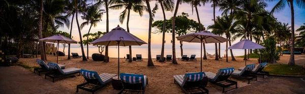 Beachfront Sunrise Hua Hin Prachuap Khiri Khan Thailand High Quality — Stock Photo, Image