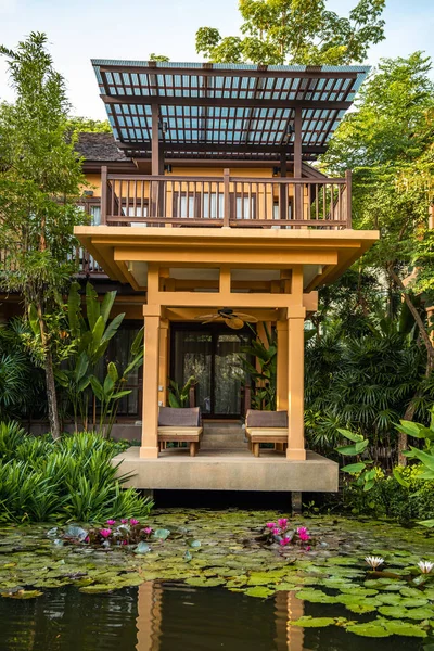 Resort Villa Saját Medencével Hua Hin Thaiföld Kiváló Minőségű Fénykép — Stock Fotó