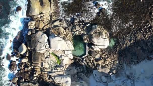 Aerial View Sea Point Kapské Město Západní Kapsko Jihoafrická Republika — Stock video