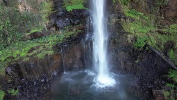 Lone Creek Falls Graskop Νότια Αφρική Αφρική — Αρχείο Βίντεο