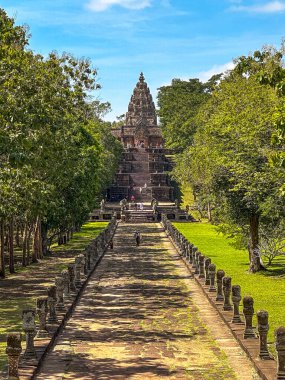 Phanom Rung tarihi parkı, Buriram, Tayland. Yüksek kalite fotoğraf