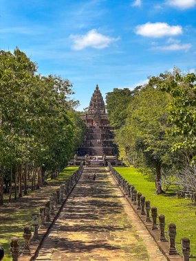 Phanom Rung tarihi parkı, Buriram, Tayland. Yüksek kalite fotoğraf