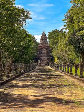 Phanom Rung tarihi parkı, Buriram, Tayland. Yüksek kalite fotoğraf