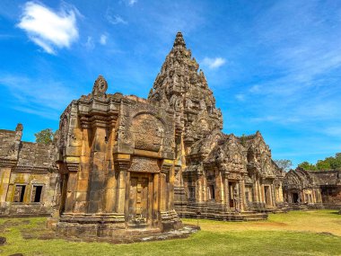 Phanom Rung tarihi parkı, Buriram, Tayland. Yüksek kalite fotoğraf