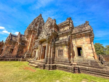 Phanom Rung tarihi parkı, Buriram, Tayland. Yüksek kalite fotoğraf