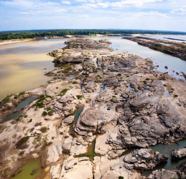 Sam Phan Bok Ubon, Tayland 'da Büyük Kanyon' u sallıyor.
