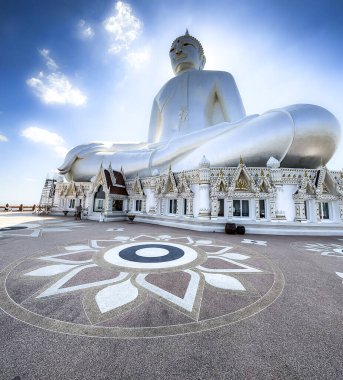 Wat Roi Phutthabat Phu Manorom, Mukdahan, Tayland, Güneydoğu Asya