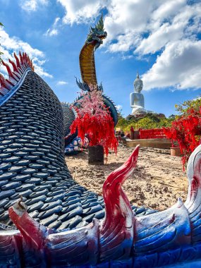 Wat Roi Phutthabat Phu Manorom, Mukdahan, Tayland, Güneydoğu Asya