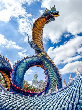 Wat Roi Phutthabat Phu Manorom, Mukdahan, Tayland, Güneydoğu Asya