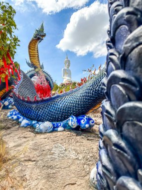 Wat Roi Phutthabat Phu Manorom, Mukdahan, Tayland, Güneydoğu Asya