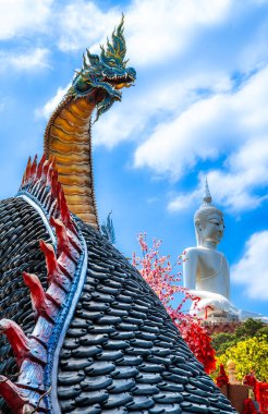 Wat Roi Phutthabat Phu Manorom, Mukdahan, Tayland, Güneydoğu Asya