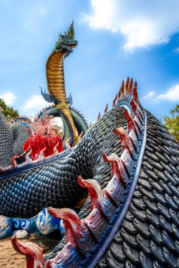 Wat Roi Phutthabat Phu Manorom, Mukdahan, Tayland, Güneydoğu Asya