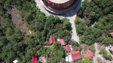 Wat Roi Phra Phutthabat Phu Manorom, Mukdahan, Tayland, Güney Doğu Asya