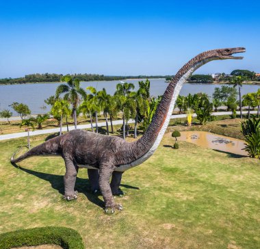 Kalasin, Tayland 'daki Kaeng Don Klang Parkı. Yüksek kalite fotoğraf