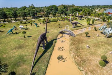 Kalasin, Tayland 'daki Kaeng Don Klang Parkı. Yüksek kalite fotoğraf