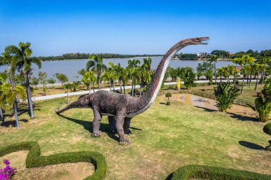 Kalasin, Tayland 'daki Kaeng Don Klang Parkı. Yüksek kalite fotoğraf