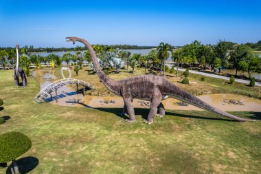 Kalasin, Tayland 'daki Kaeng Don Klang Parkı. Yüksek kalite fotoğraf