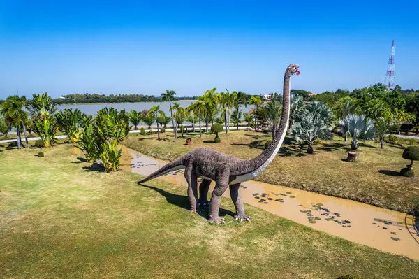 Kalasin, Tayland 'daki Kaeng Don Klang Parkı. Yüksek kalite fotoğraf