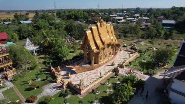 Wat Nong Ling Maha Sarakham Isaan Thajsko Jihovýchodní Asie — Stock video