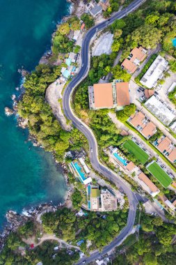 Patong yakınlarındaki Kalim körfezi manzarası, Phuket, Tayland, Güney Doğu Asya