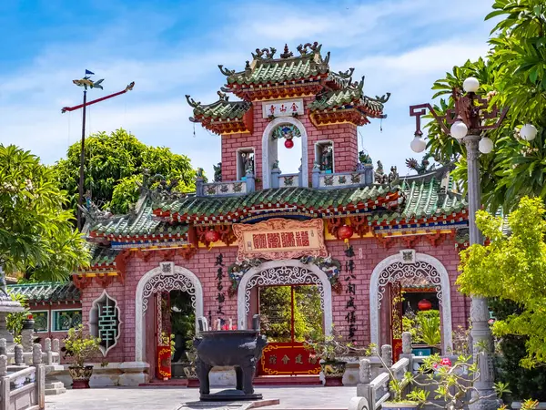 stock image View of the street in Hoi An ancient town, in Vietnam. High quality photo