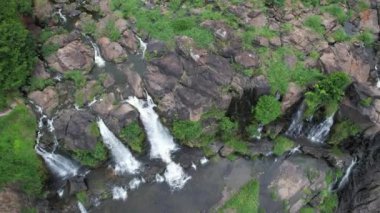 Dalat, Vietnam 'daki Pongour Şelalesi, Güney Doğu Asya