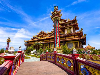 Quan The Am Pagoda Da Nang 'da, mermer dağlar, Vietnam, Güney Doğu Asya