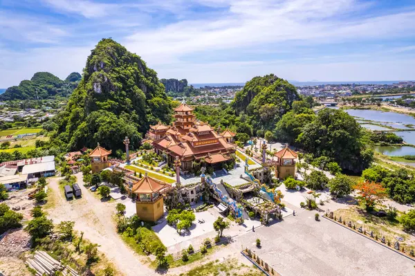 Stock image Quan The Am Pagoda in Da Nang, marble mountains, Vietnam, south east asia