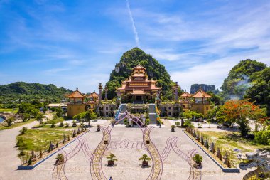 Quan The Am Pagoda Da Nang 'da, mermer dağlar, Vietnam, Güney Doğu Asya
