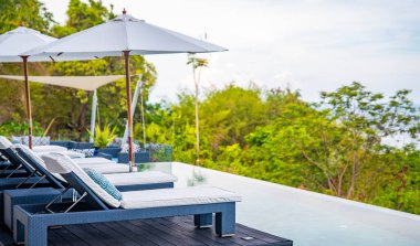 Phuket, Tayland, Güney Doğu Asya 'daki lüks Villa manzarası
