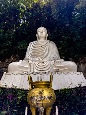 Da Nang, Vietnam 'daki Mermer Dağ Mağarası ve Tapınağı. Yüksek kalite fotoğraf
