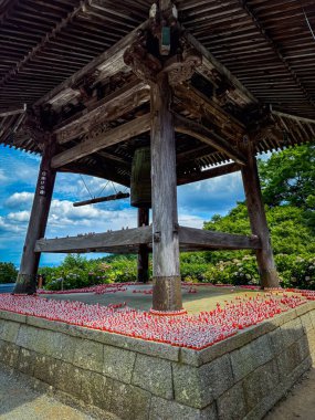 Katsuoji, Daruma Bebekleri Tapınağı, Japonya. Yüksek kalite fotoğraf