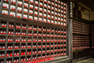 Katsuoji, the Temple of Daruma Dolls, Japan. High quality photo clipart