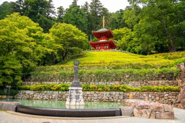 Katsuoji, Daruma Bebekleri Tapınağı, Japonya. Yüksek kalite fotoğraf