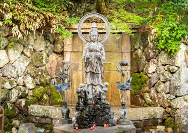 Katsuoji, Daruma Bebekleri Tapınağı, Japonya. Yüksek kalite fotoğraf