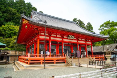 Katsuoji, Daruma Bebekleri Tapınağı, Japonya. Yüksek kalite fotoğraf