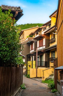 Hokan-ji Tapınağı, Yasaka Pagoda, Ninenzaka Caddesi, Kyoto, Japonya. Yüksek kalite fotoğraf
