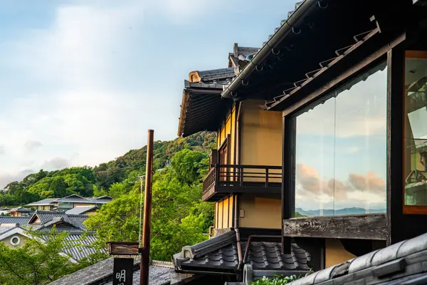 stock image Hokan-ji Temple, Yasaka Pagoda, in Ninenzaka street, in Kyoto, Japan. High quality photo