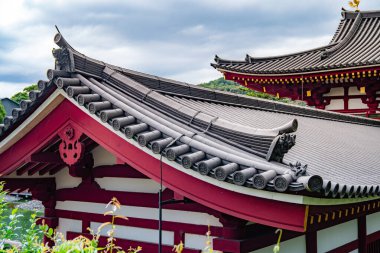 Japonya, Kyoto 'daki Byodo-in Tapınağı. Yüksek kalite fotoğraf