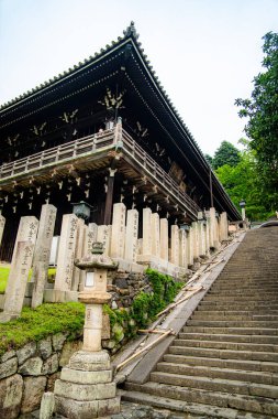 Todaiji Nigatsudo February Hall temple in Nara, Japan. High quality photo clipart