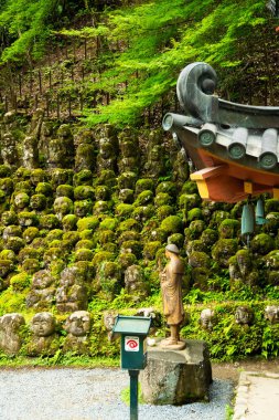 Otagi Nenbutsuji Temple in Arashiyama, Kyoto, Japan. High quality photo clipart