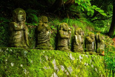 Otagi Nenbutsuji Temple in Arashiyama, Kyoto, Japan. High quality photo clipart