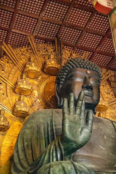 Nara, Japonya 'daki Todai-ji tapınağı. Yüksek kalite fotoğraf