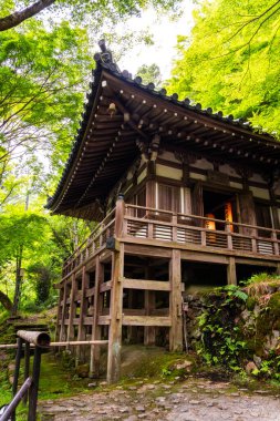 Otagi Nenbutsuji Temple in Arashiyama, Kyoto, Japan. High quality photo clipart