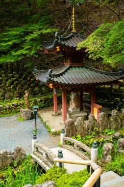 Otagi Nenbutsuji Temple in Arashiyama, Kyoto, Japan. High quality photo clipart