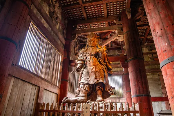 Nara, Japonya 'daki Todai-ji tapınağı. Yüksek kalite fotoğraf