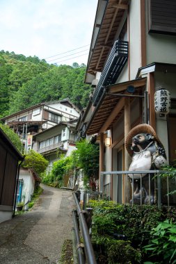 Yunomine onsen Yuzutsu, onsen village in Wakayama, Japan. High quality photo clipart