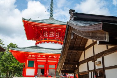 Kongobu-ji temple in Koya, Ito District, Wakayama, Japan. High quality photo clipart